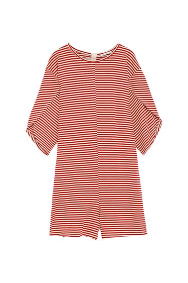 STRIPED JUMPSUIT