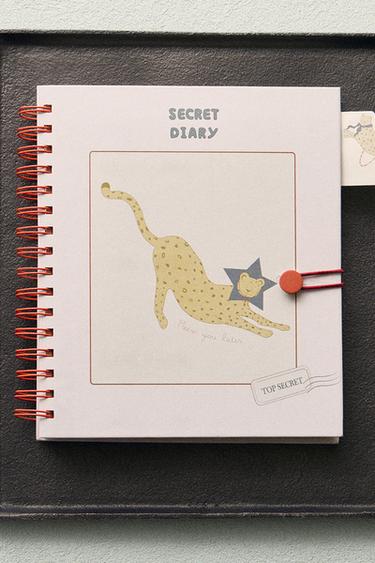 CHILDREN'S CHEETAH SECRET DIARY - Multicoloured by Zara - Image 5