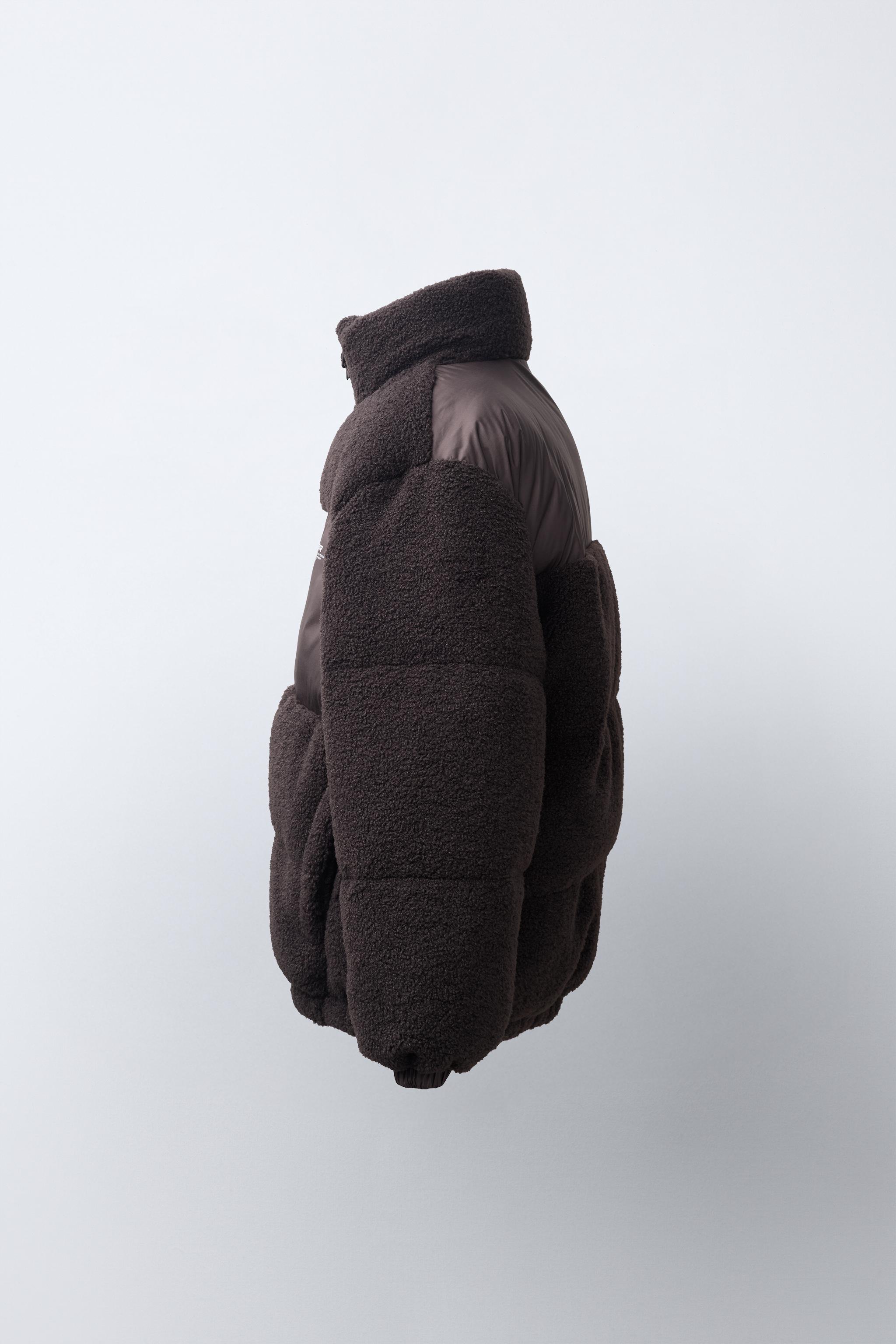 COMBINED QUILTED SHEARLING JACKET