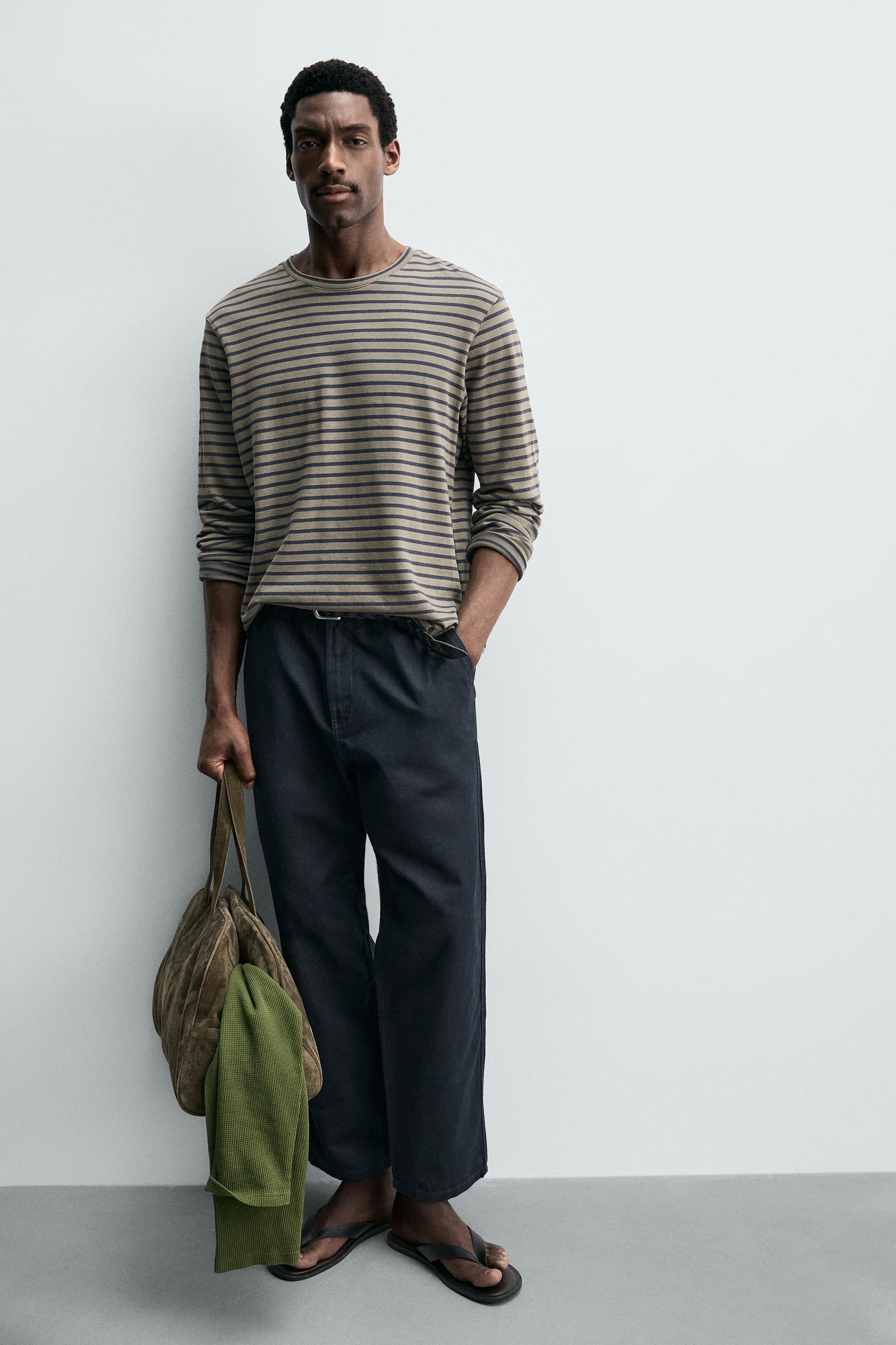 STRAIGHT FIT DÖKÜMLÜ PANTOLON