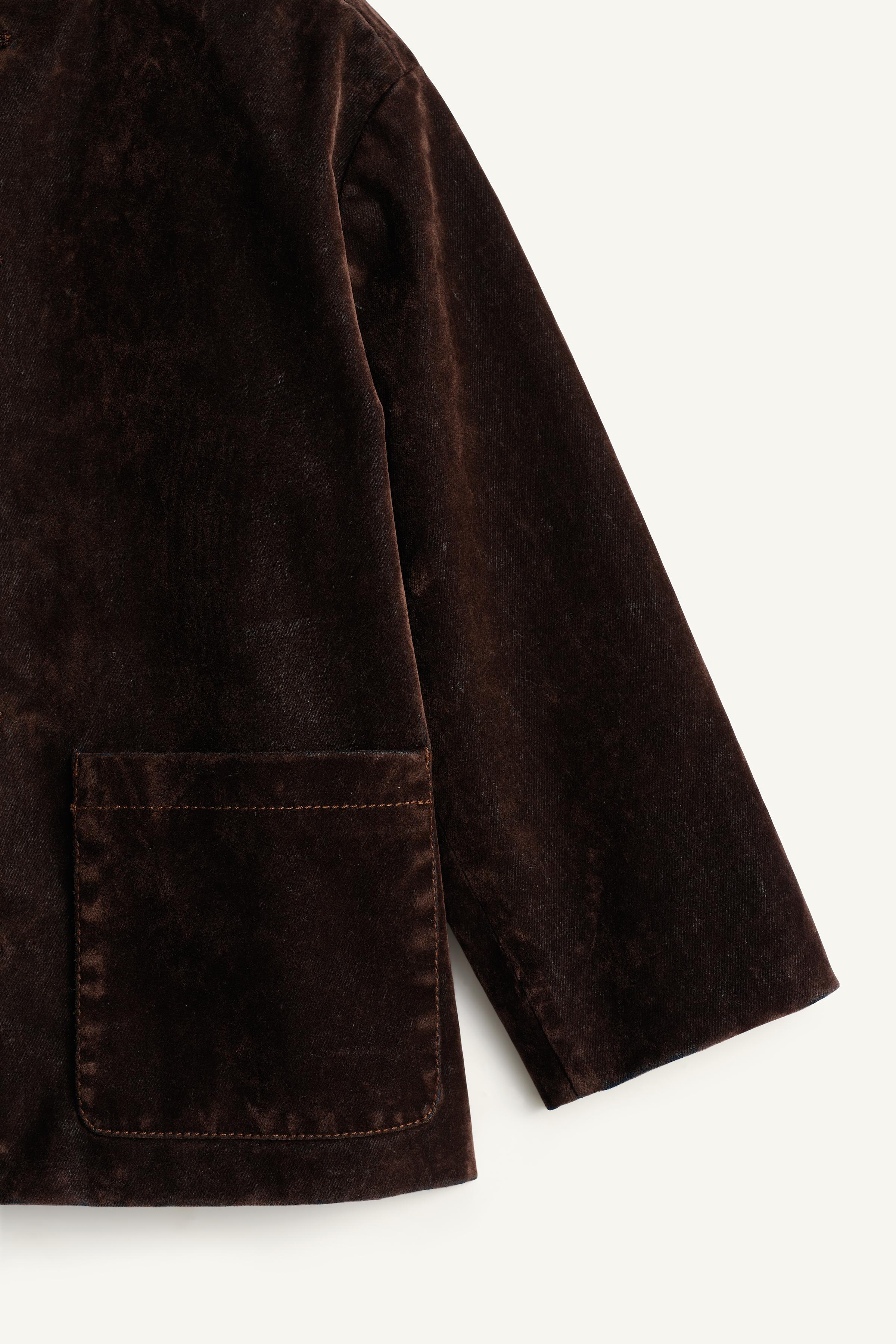 BLOUSON VELOURS FINITION DENIM LIMITED EDITION