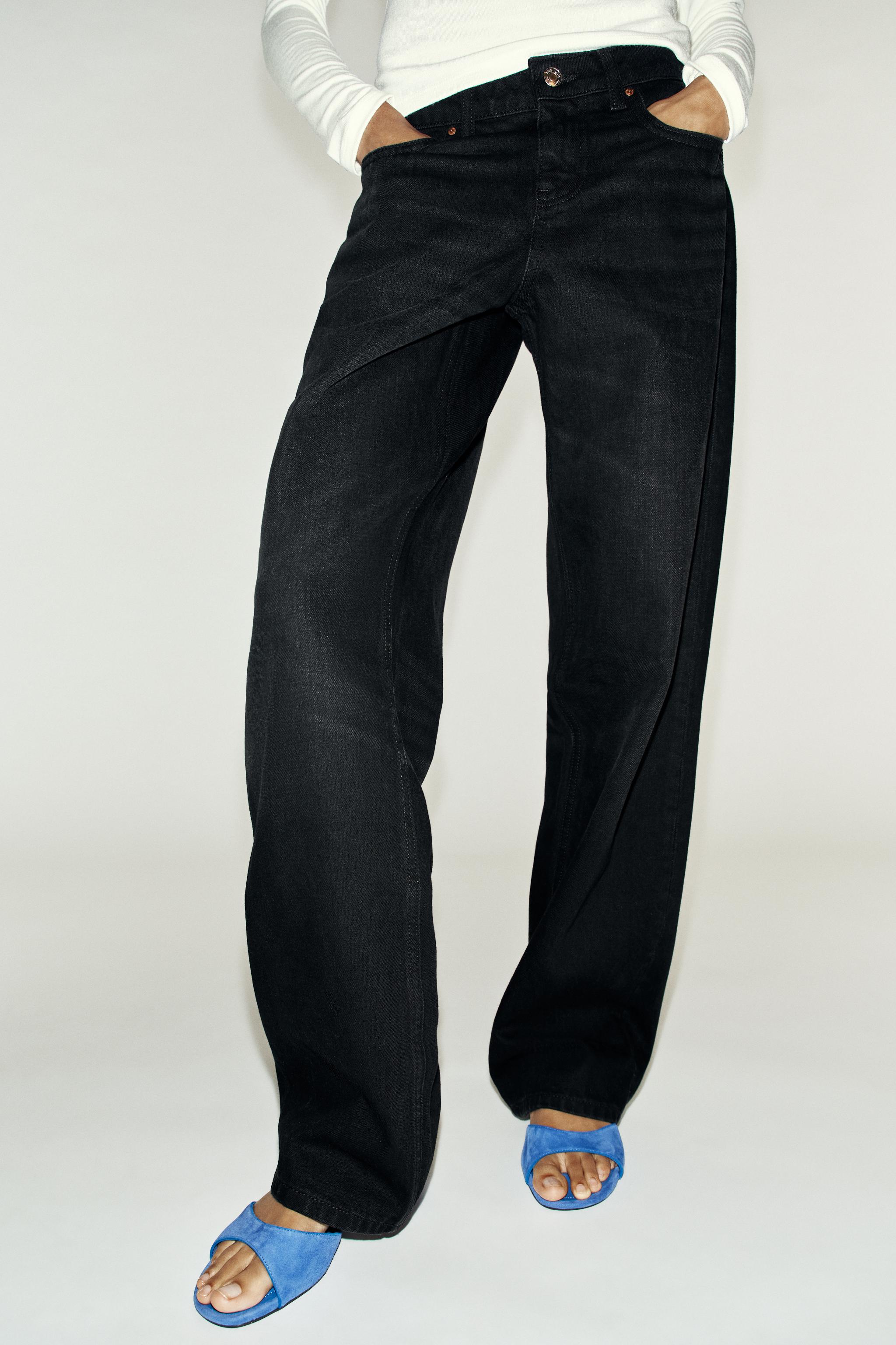 Zara Z1975 Düşük Bel Regular Jean görsel 6