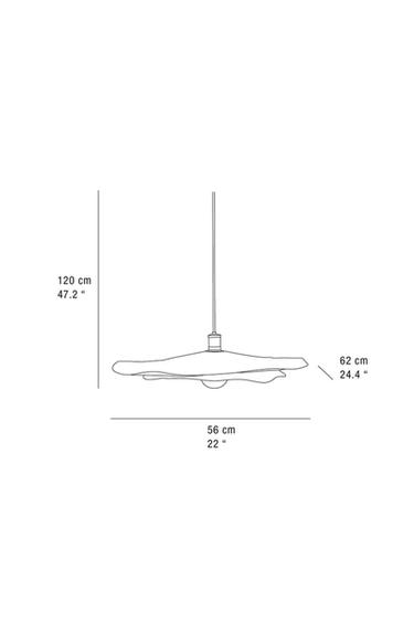 MEDIUM CEILING LAMP - Oyster-white by Zara - Image 6