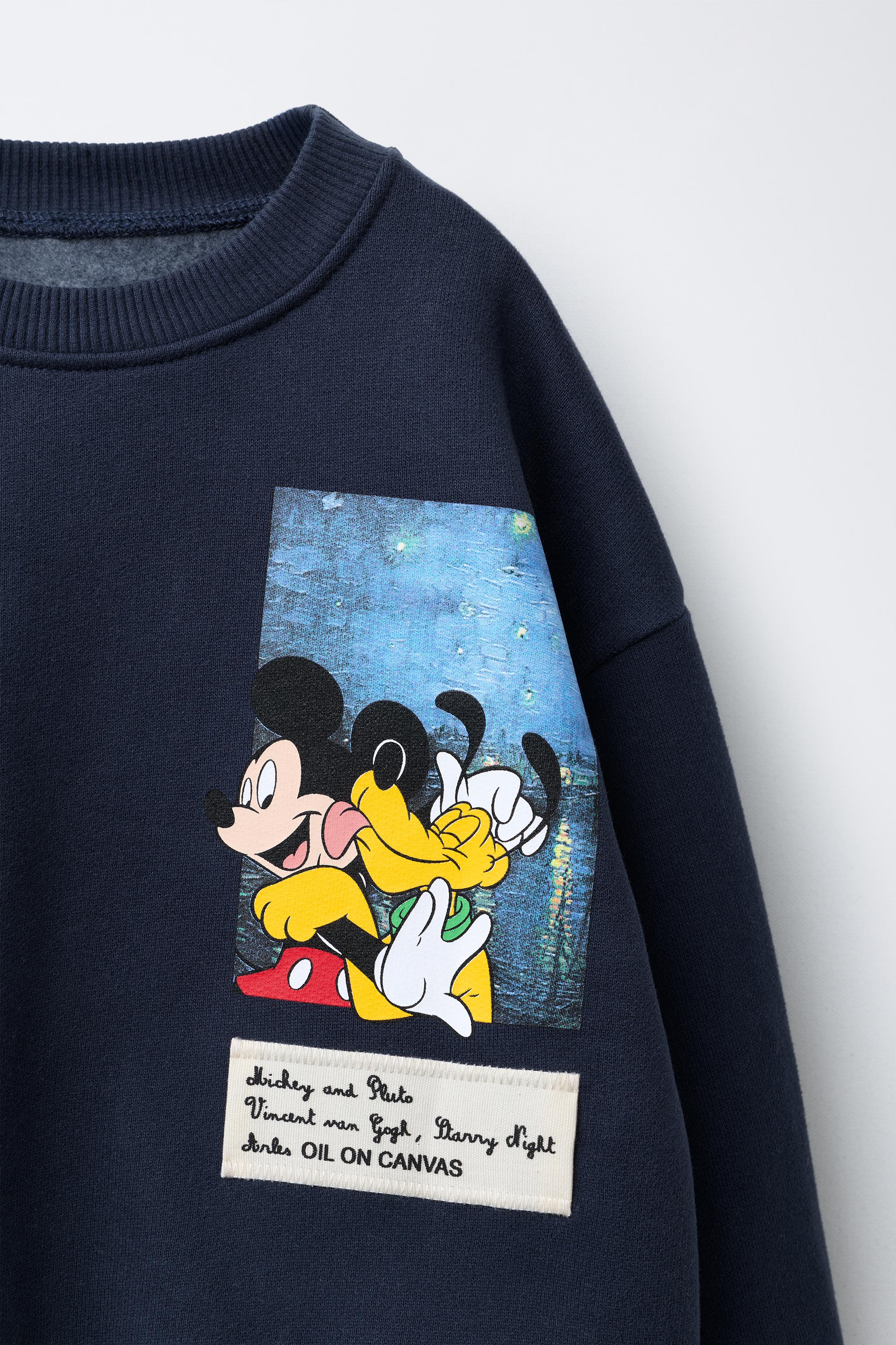 PRINTED MICKEY MOUSE © DISNEY SWEATSHIRT