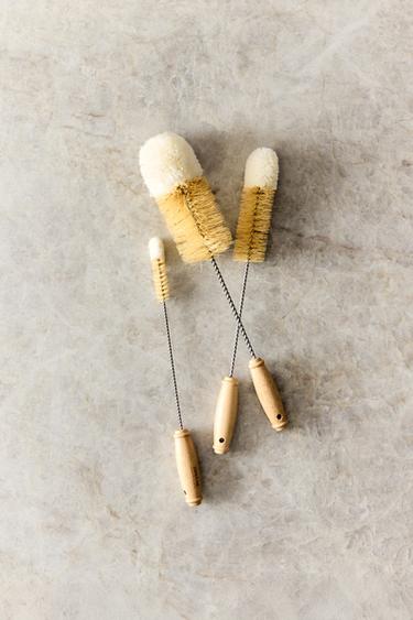 ENSEMBLE BROSSES À BOUTEILLES - Beige clair de Zara - Image 5