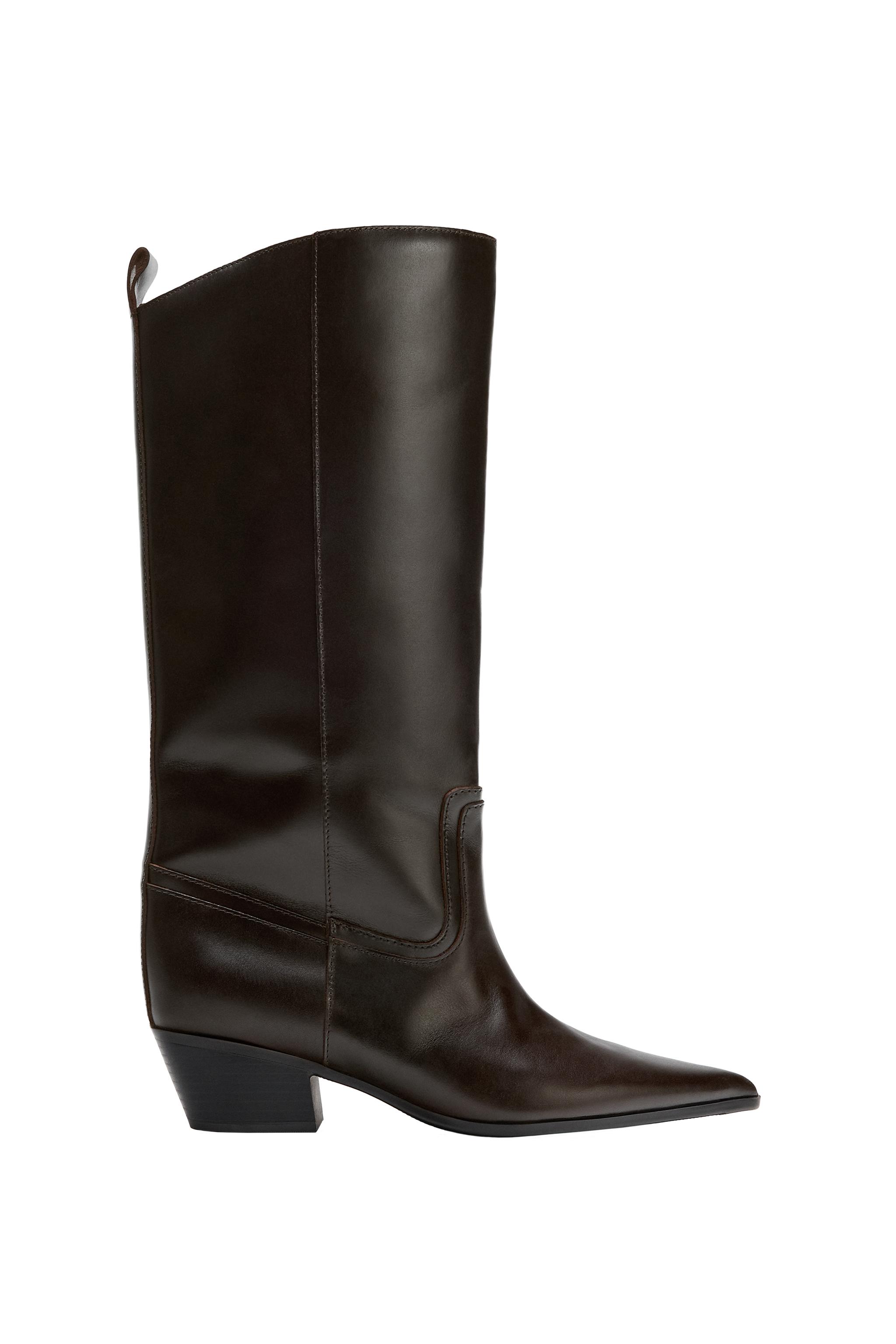 BOTA TACÓN COWBOY PIEL