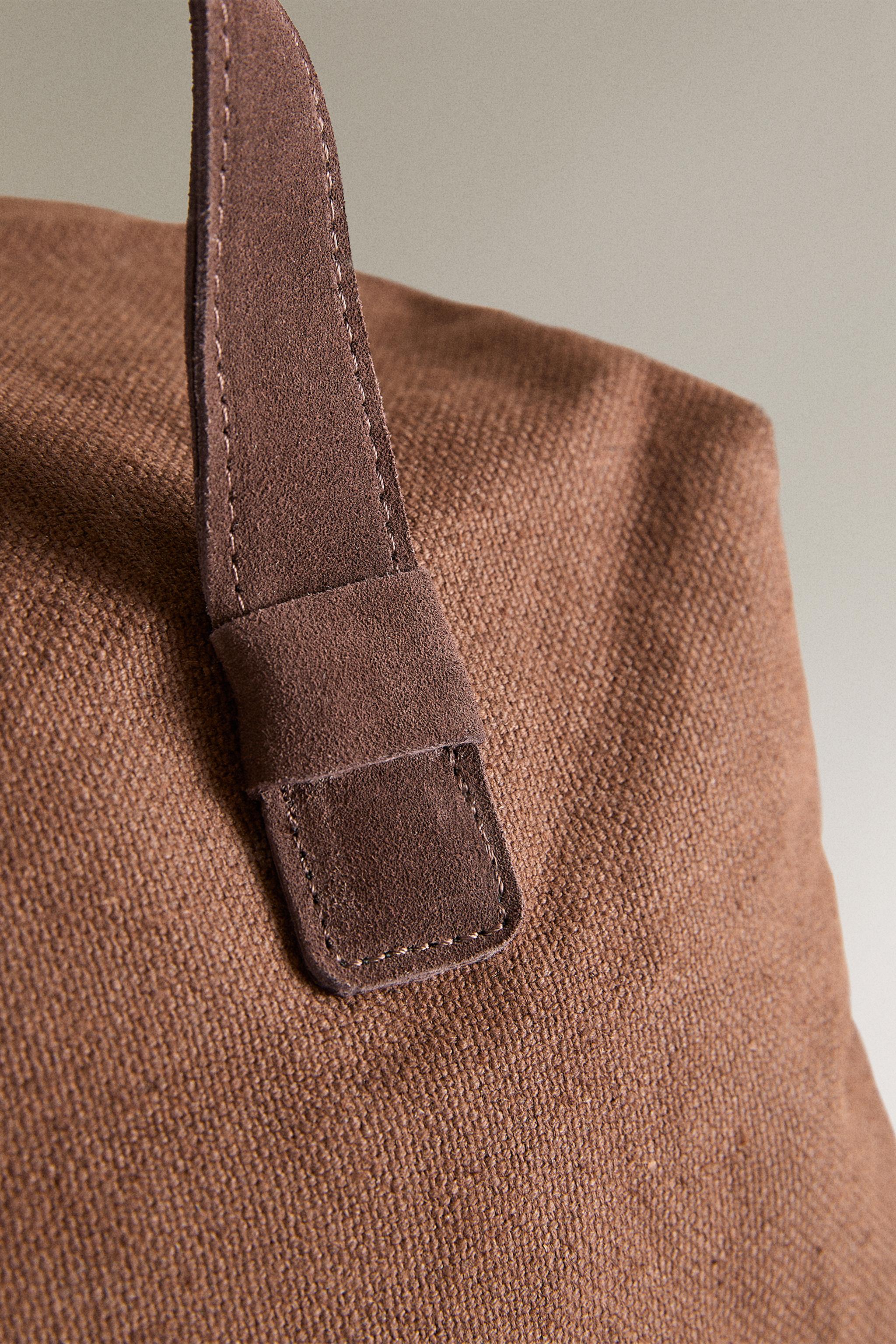 SAC WEEK-END TOILE