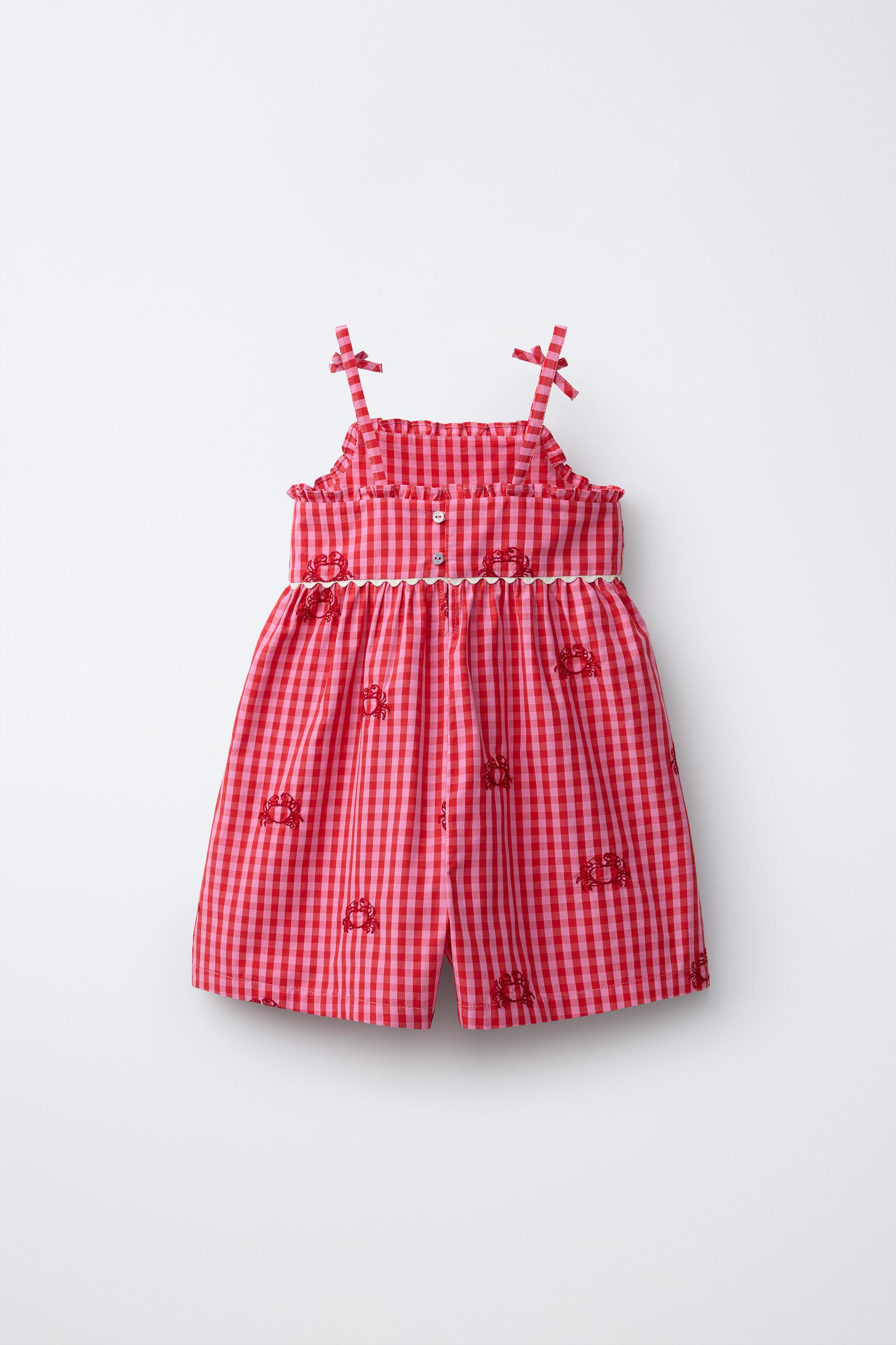COMBI-SHORT CRABES BRODÉS CASA LAWA X ZARA KIDS
