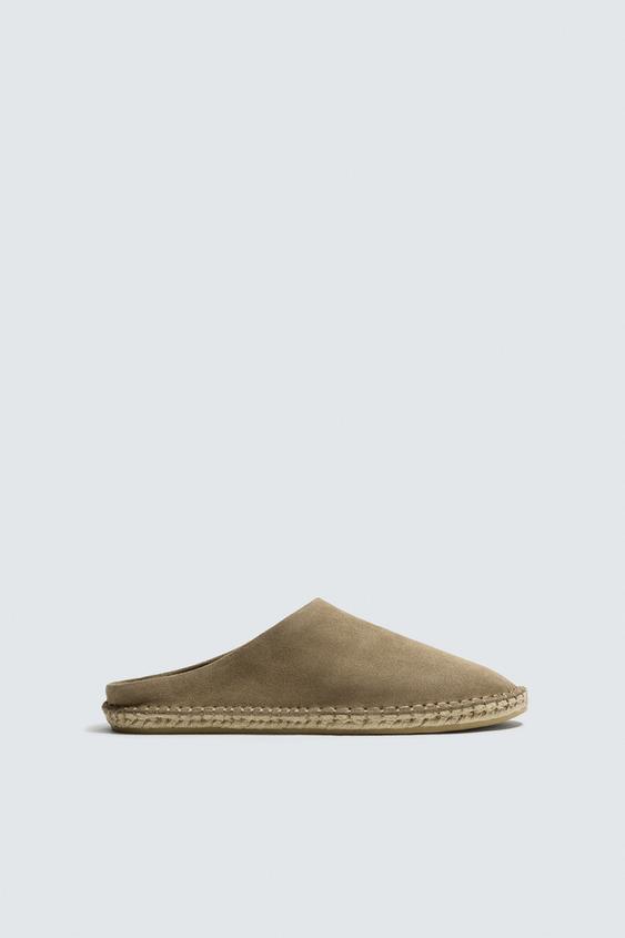 LEATHER CLOGS from Zara - $79.90