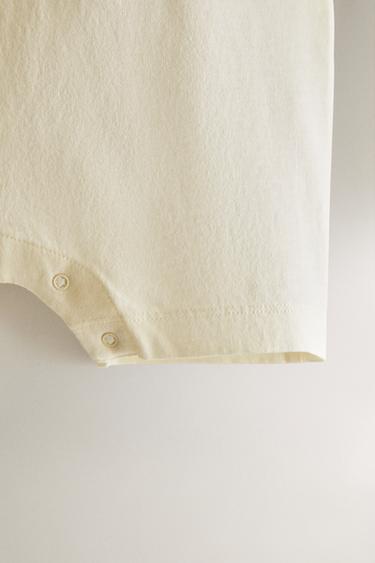 LIMONCELLA X THE ANIMALS OBSERVATORY BABY ROMPER - Light beige by Zara - Image 3