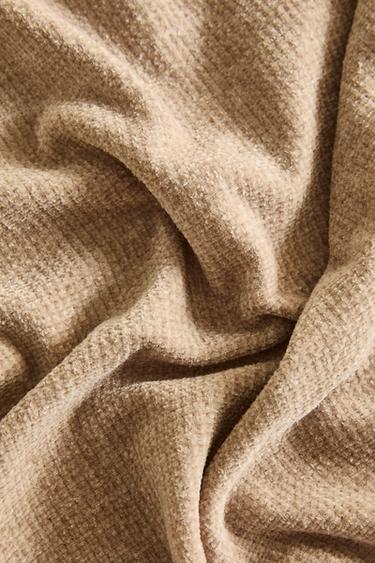 CHENILLE THROW - Sand by Zara