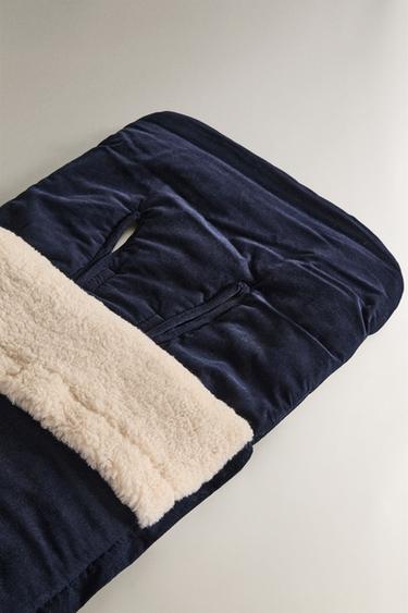 SAC POUSSETTE BÉBÉ CORDUROY - Bleu marine de Zara - Image 1