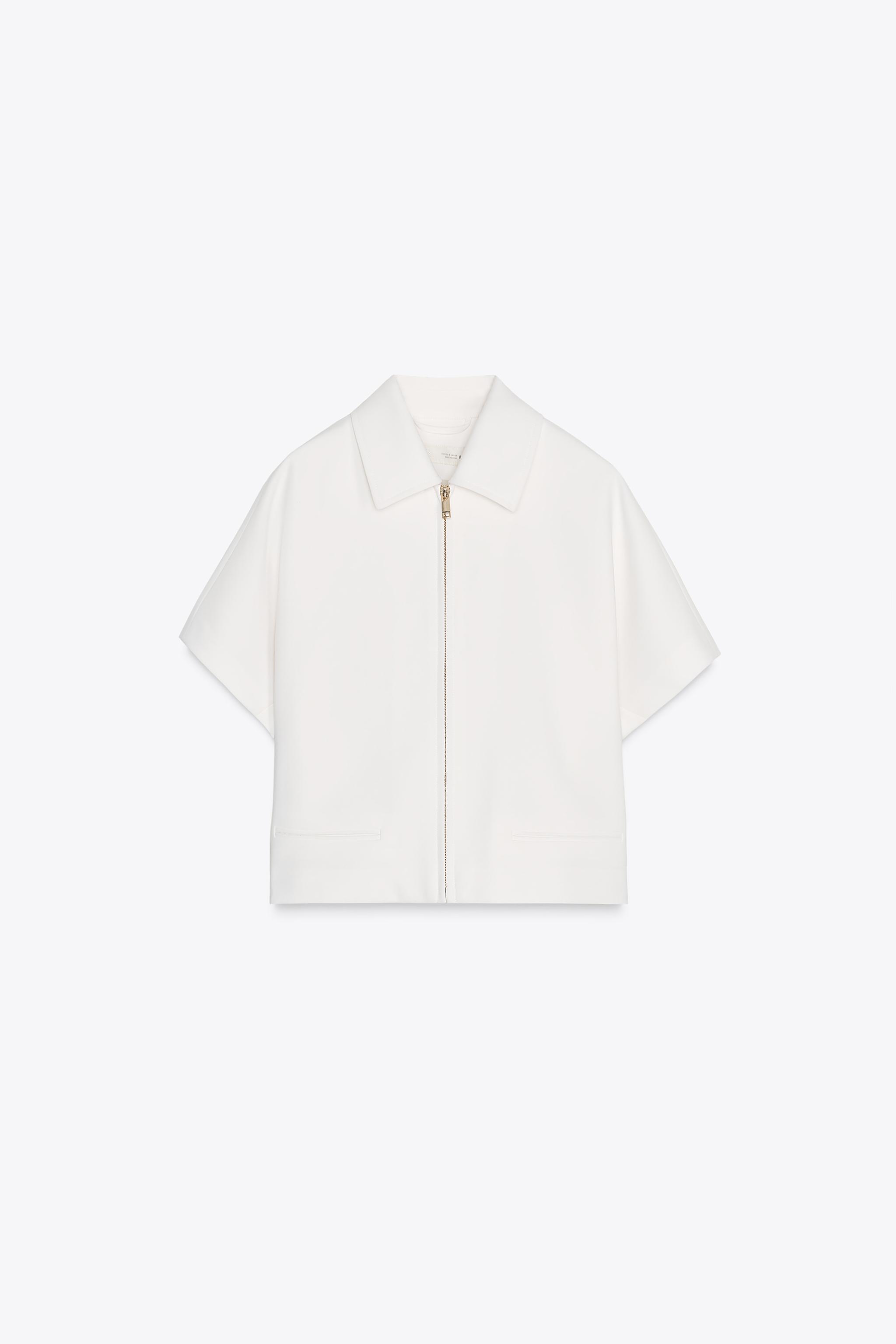 ★ZARA★ ZW COLLECTION CROPPED JACKET Zara ZW COLLECTION CROPPED JACKET | Place Rosemère