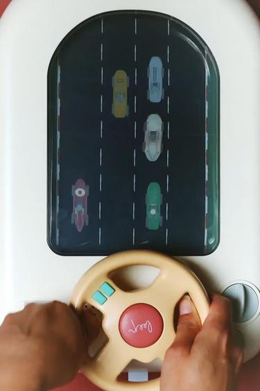 JUGUETE INFANTIL SIMULADOR COCHE - Crema de Zara