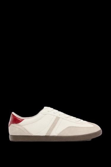 FARBIGE SNEAKER - Gebrochenes Weiß von Zara - Bild 0