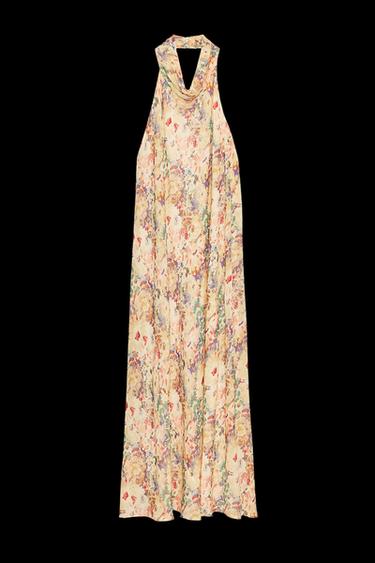 KLEID MIT BLUMENPRINT ZW COLLECTION - Gelb von Zara - Bild 0