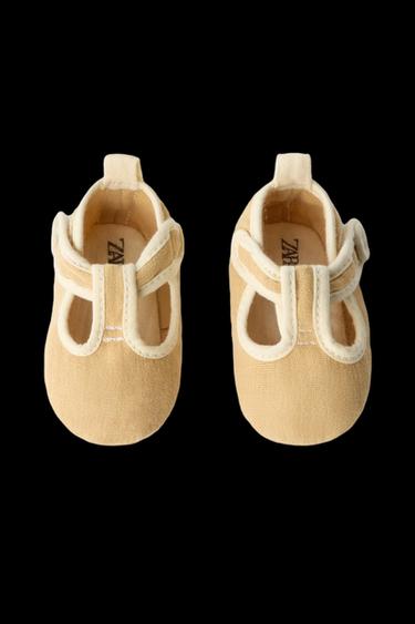 Zara COTTON SANDAL BOOTIES - Multi-color