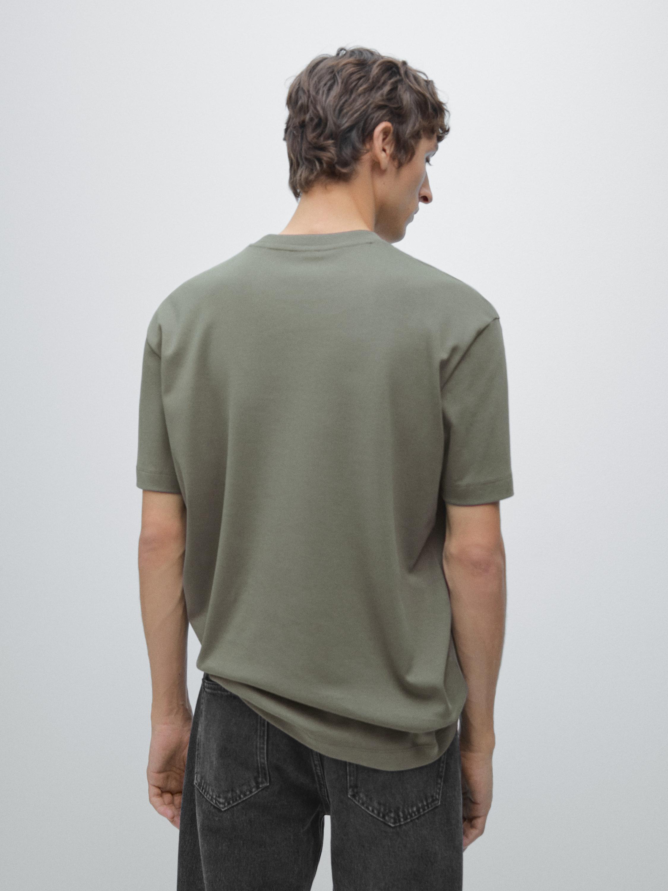 T-shirt manches courtes medium weight 100 % coton