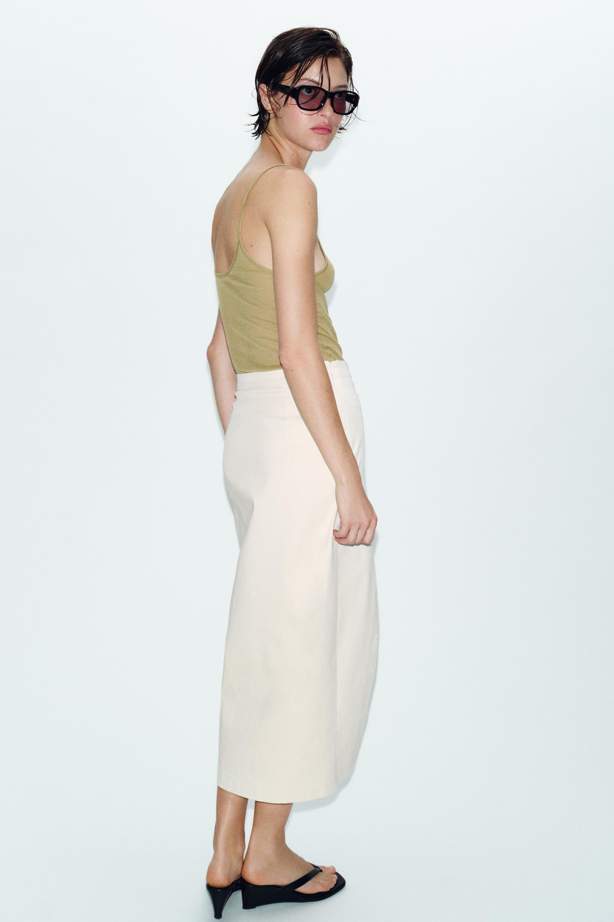 WRAP MIDI SKIRT