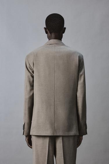COMFORT SUIT BLAZER - Beige by Zara - Image 2