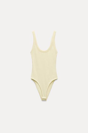 BODY RIB - Amarillo de Zara