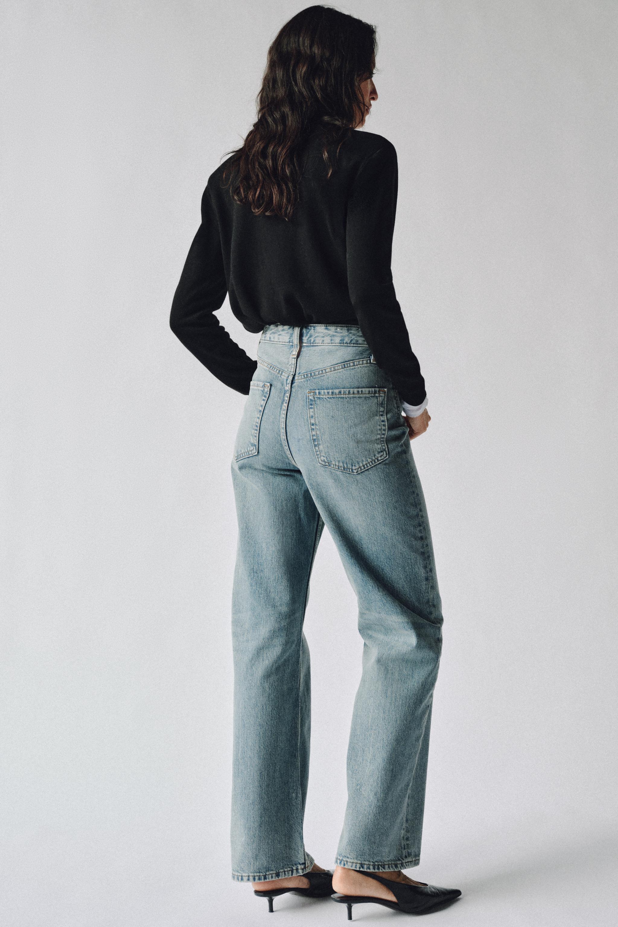 JEANS ZW COLLECTION straight fit TAILLE HAUTE