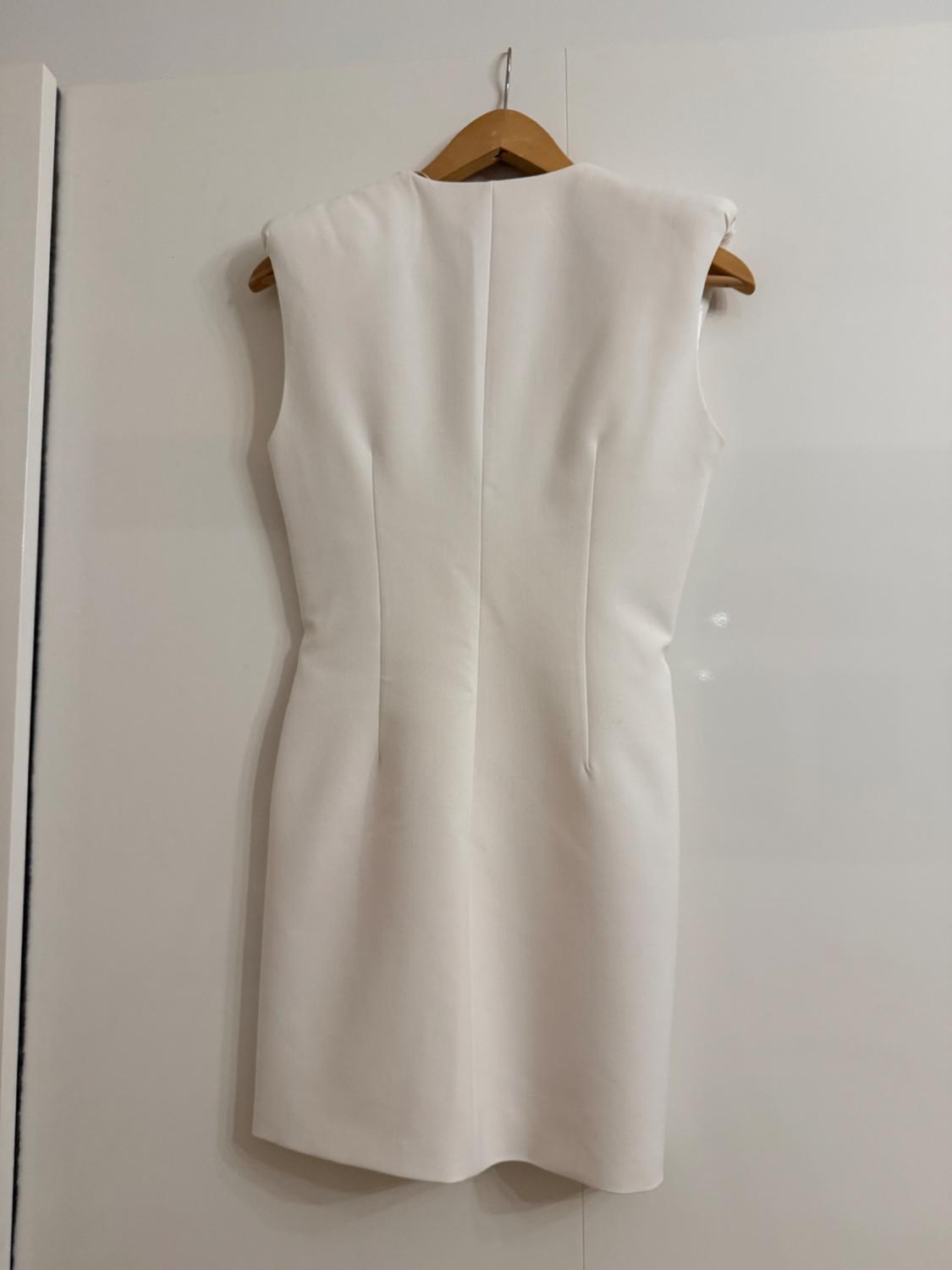 SHORT DRESS WITH SHOULDER PADS - Image 3