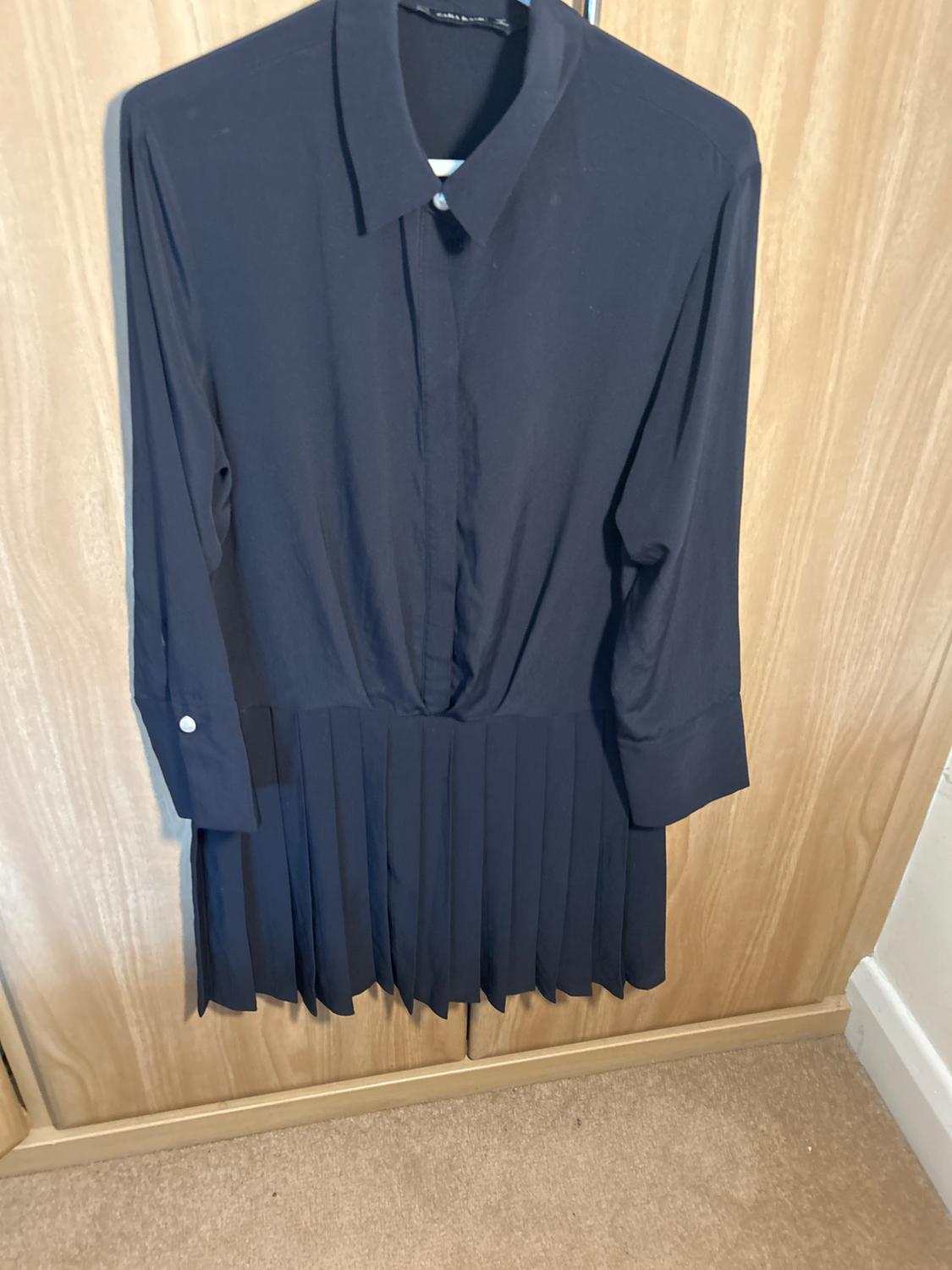 DRESS WITH PLEATED SKIRT - Image 5