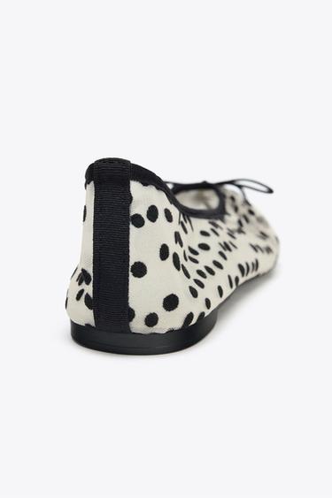 MESH BALLERINA WITH BOW - Multicoloured by Zara - Image 4