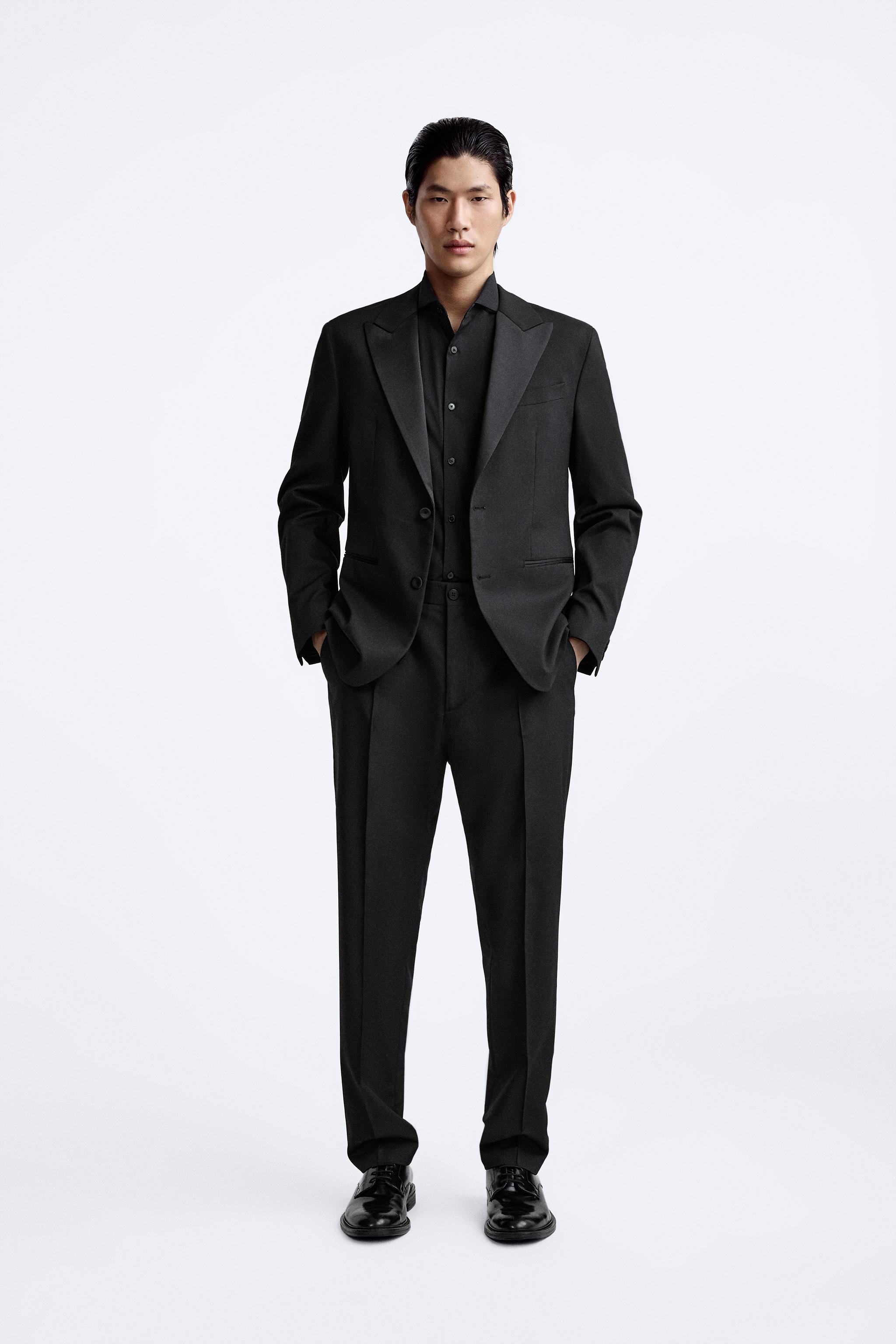 TUXEDO PANTS - Black | ZARA United States