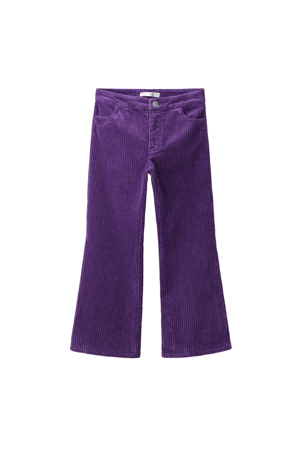 FLARE CORDUROY TROUSERS