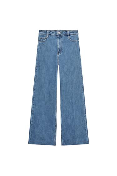 ZW COLLECTION HIGH-WAIST PALAZZO JEANS