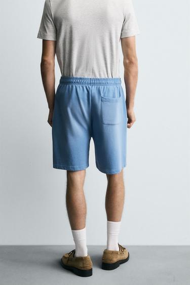 SHORT LAVAGE SPRAY - Bleu clair de Zara - Image 2