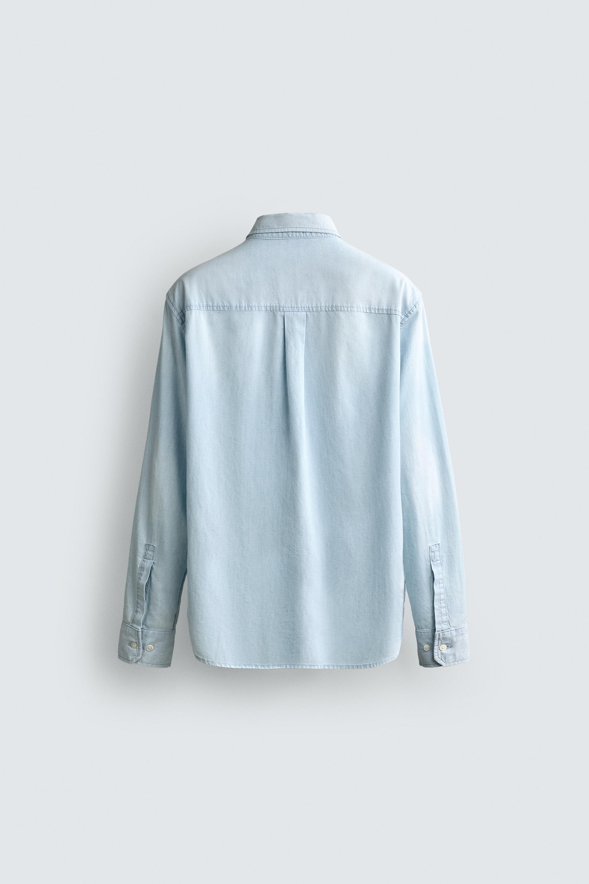 REGULAR FIT DENIM SHIRT