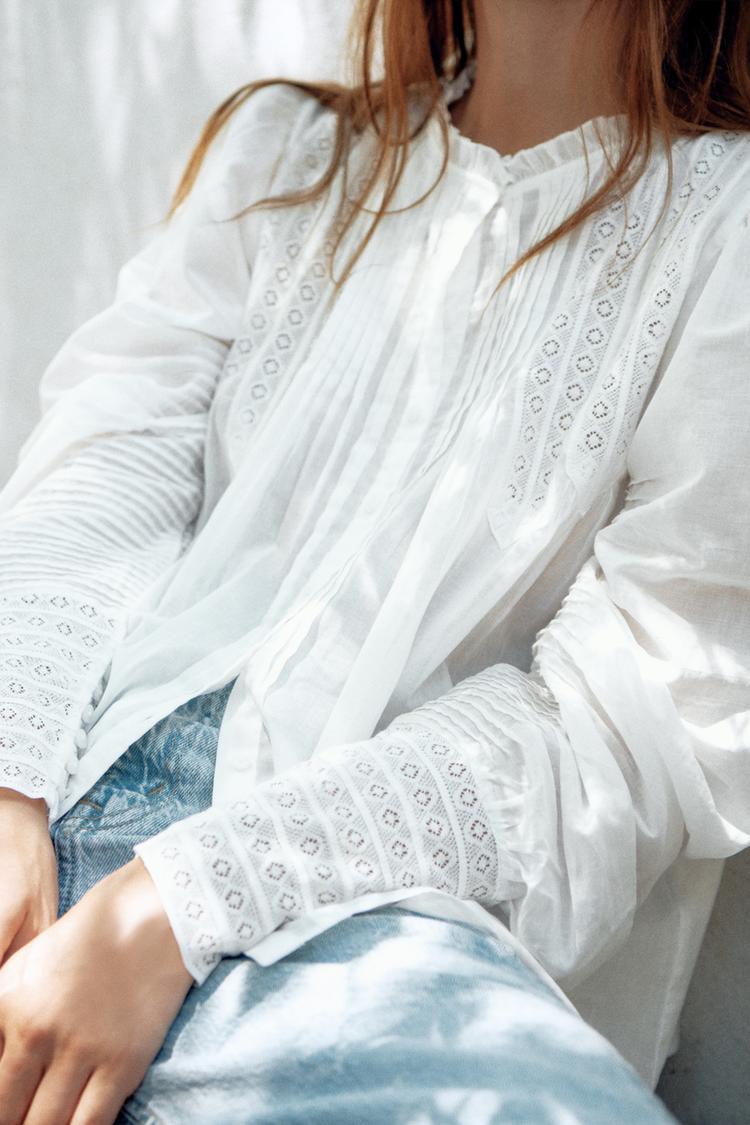 Camisa romántica de la colección ZW 5