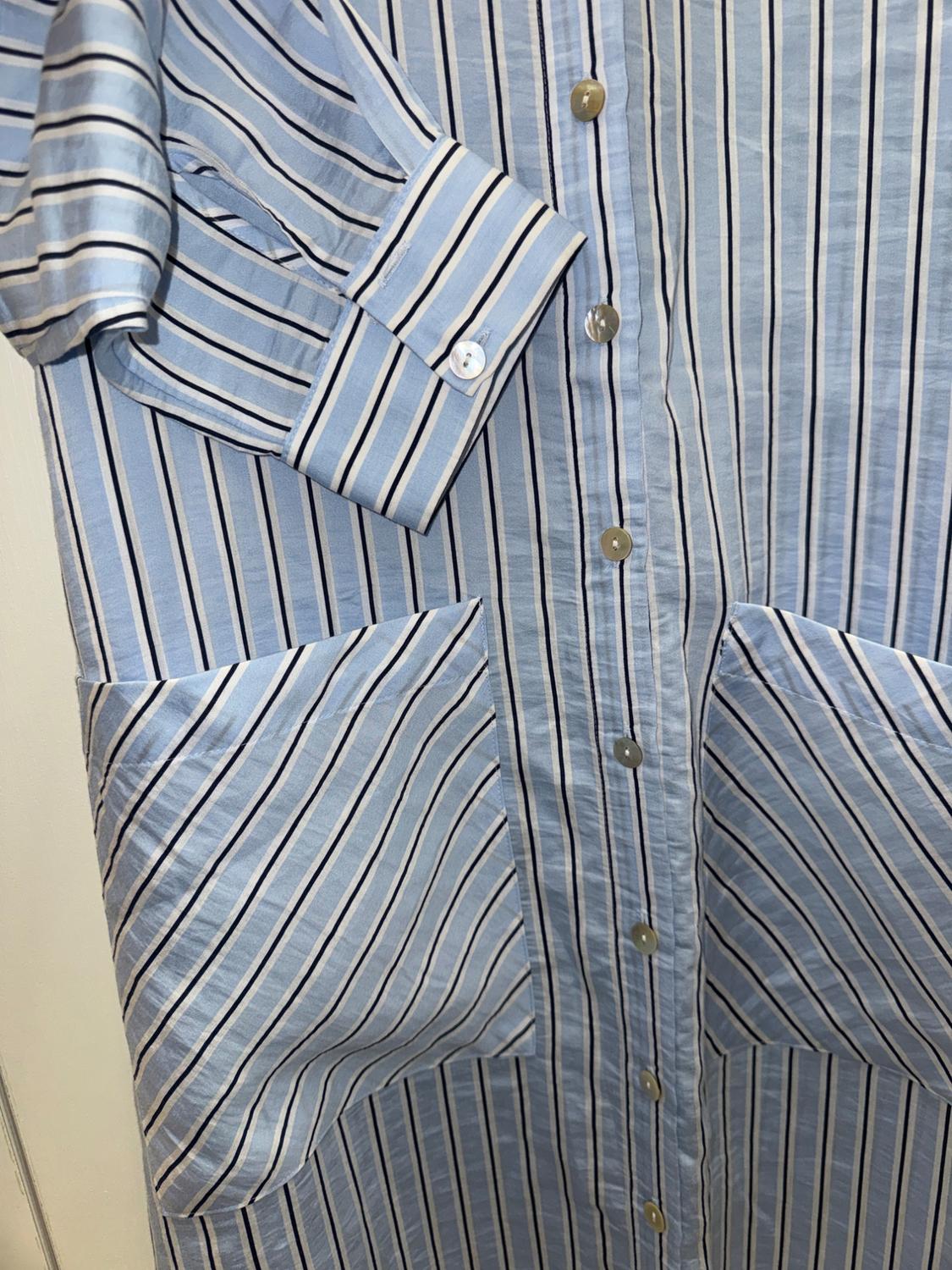 LONG STRIPED DRESS - Image 4