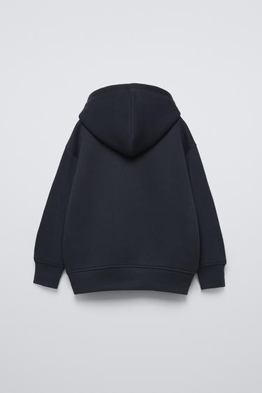 GRAFFITI PRINT HOODIE - Blue by Zara - Image 1