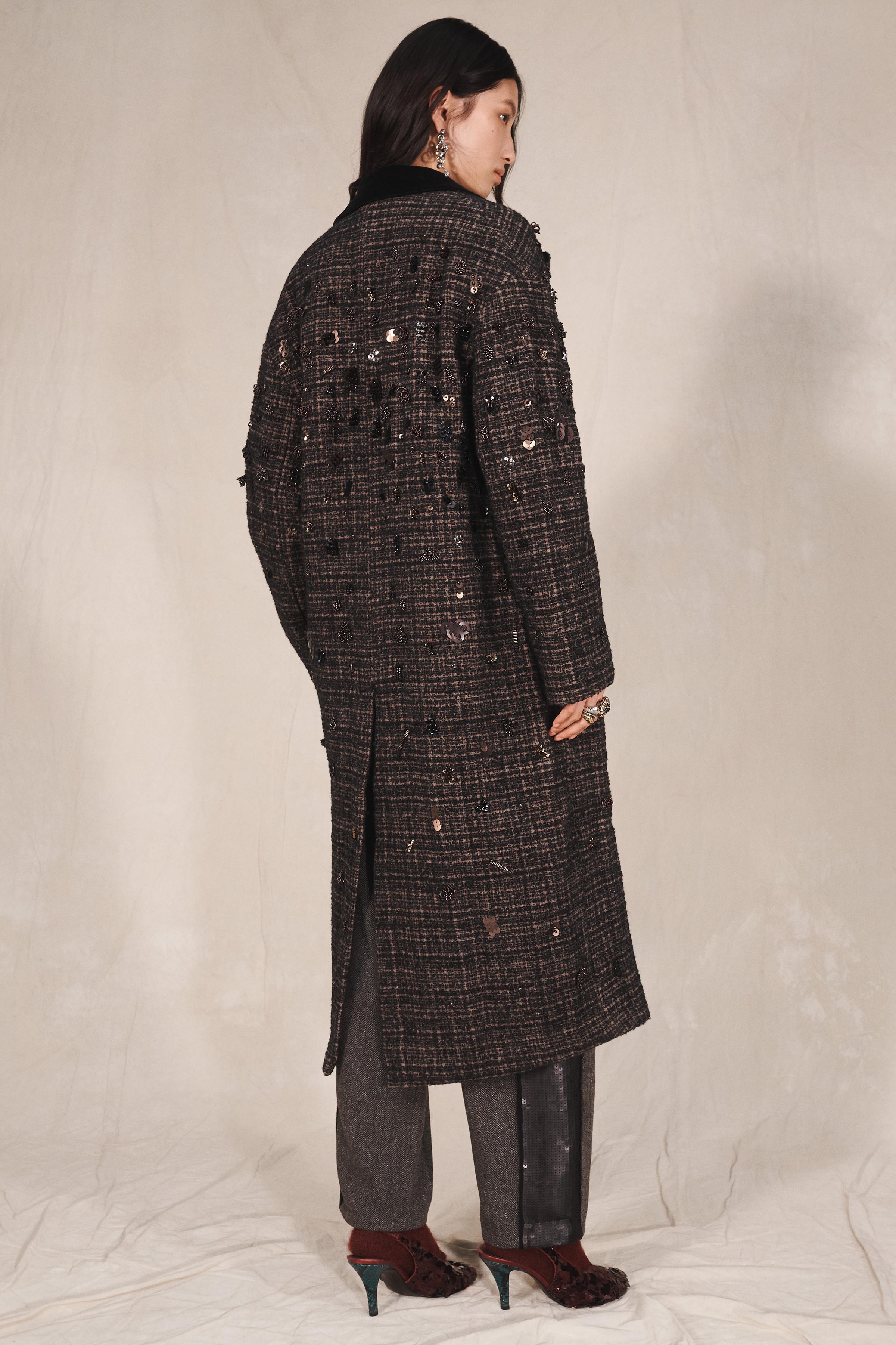 LIMITED EDITION BEADED EMBROIDERED COAT