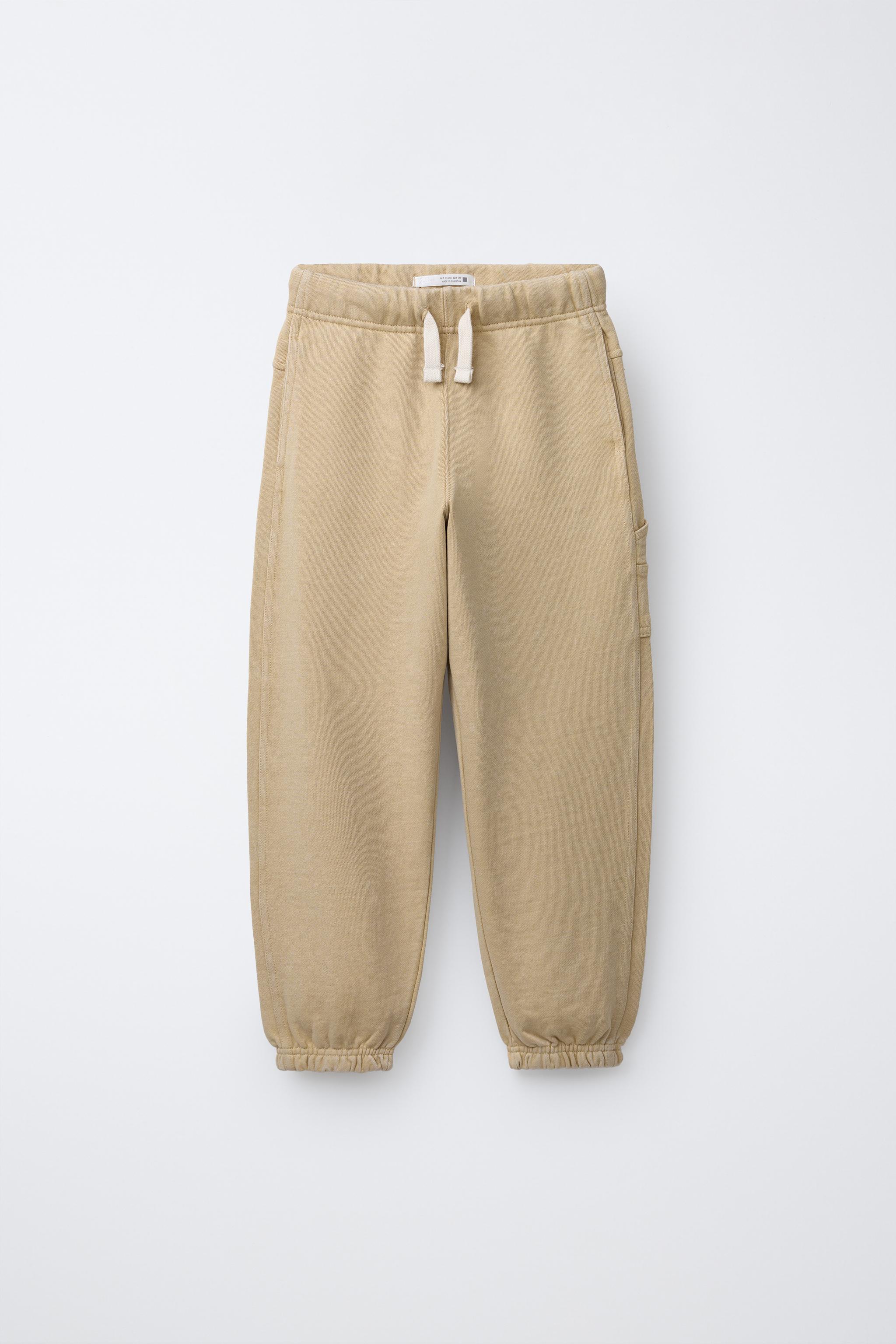 まる CARPENTER PLUSH PANTS - Blue | ZARA United States