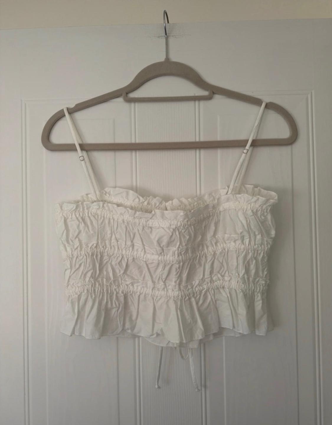 POPLIN TOP WITH BOWS - Image 4