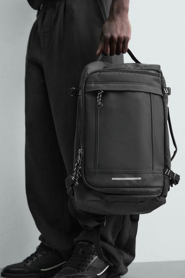 SAC À DOS DE VOYAGE TECHNIQUE - Noir de Zara - Image 1