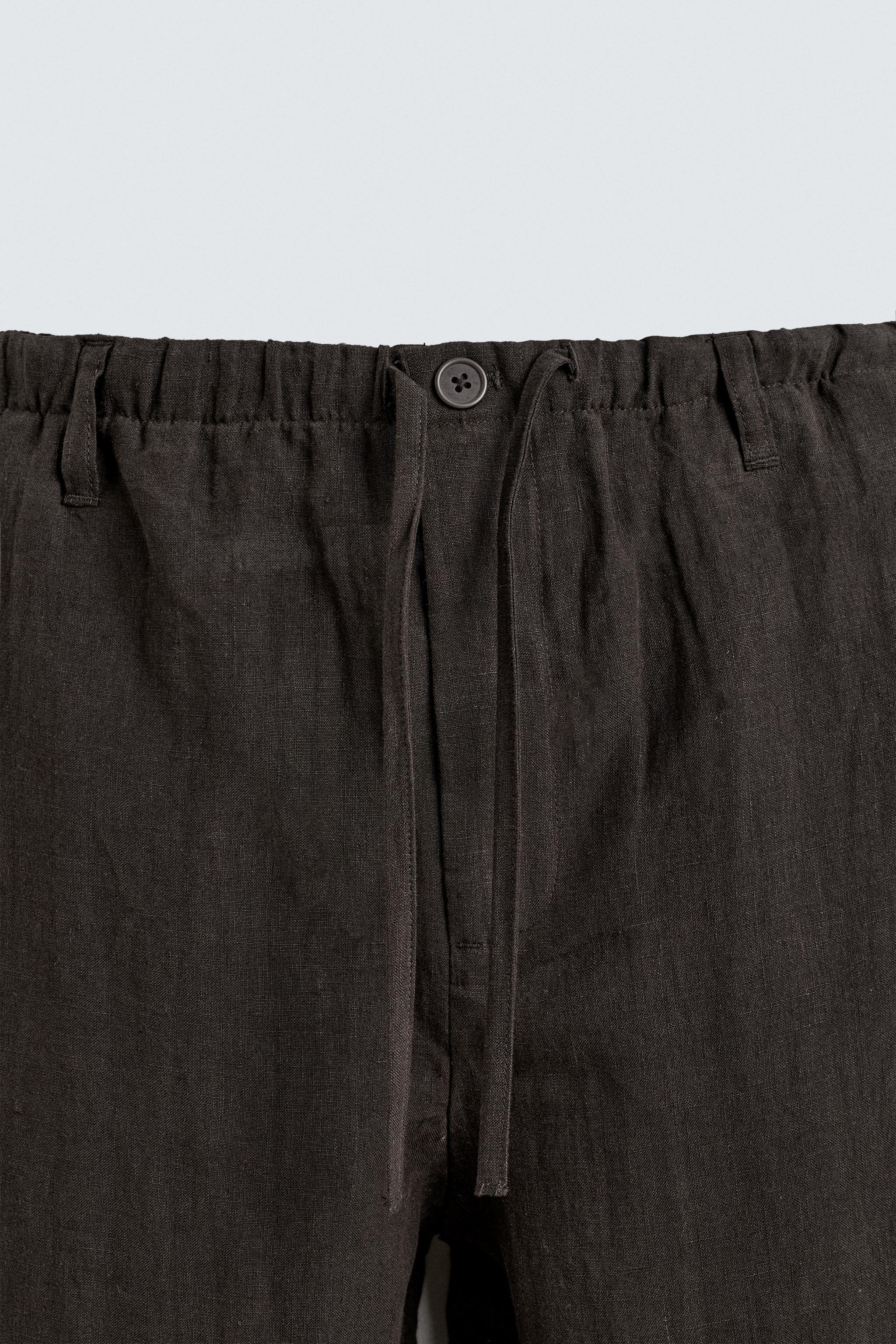 PANTALON RELAXED FIT 100% LIN