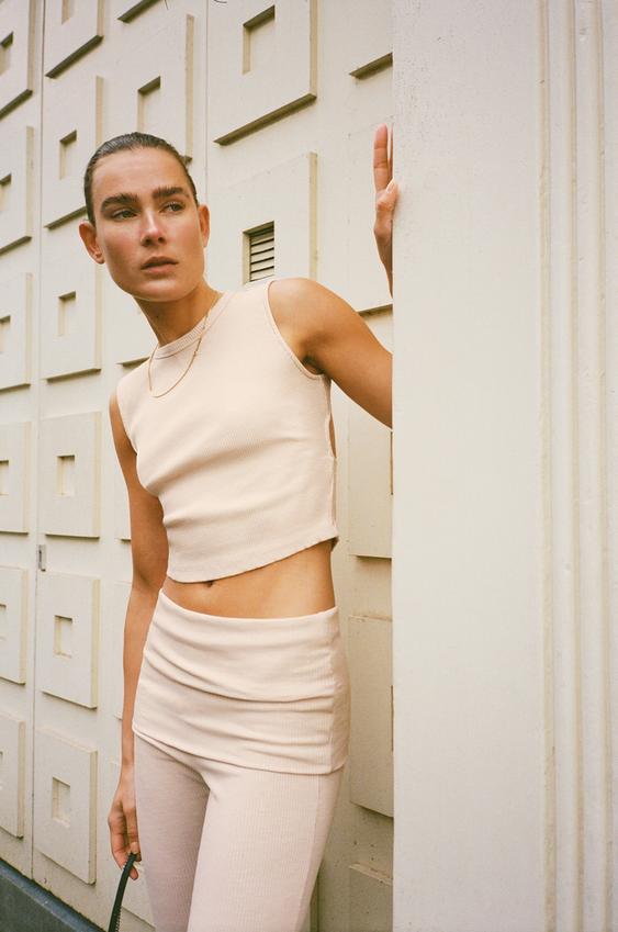 Zara - Zara Bralette Top on Designer Wardrobe