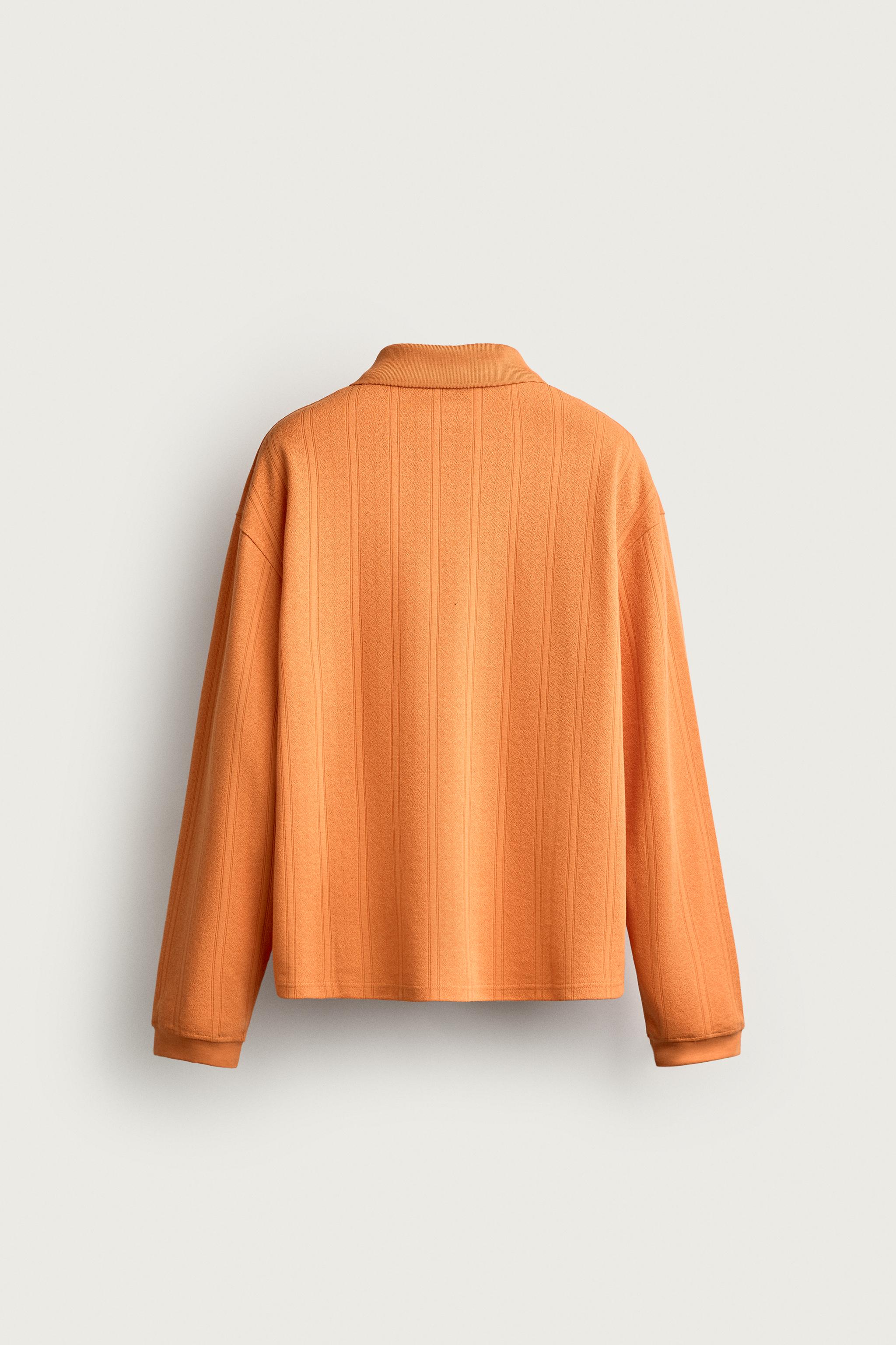 EMBROIDERED TEXT JACQUARD POLO