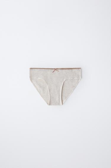 6-14 ANS/ LOT DE SIX CULOTTES IMPRIMÉES - Sable / Bleu de Zara - Image 2