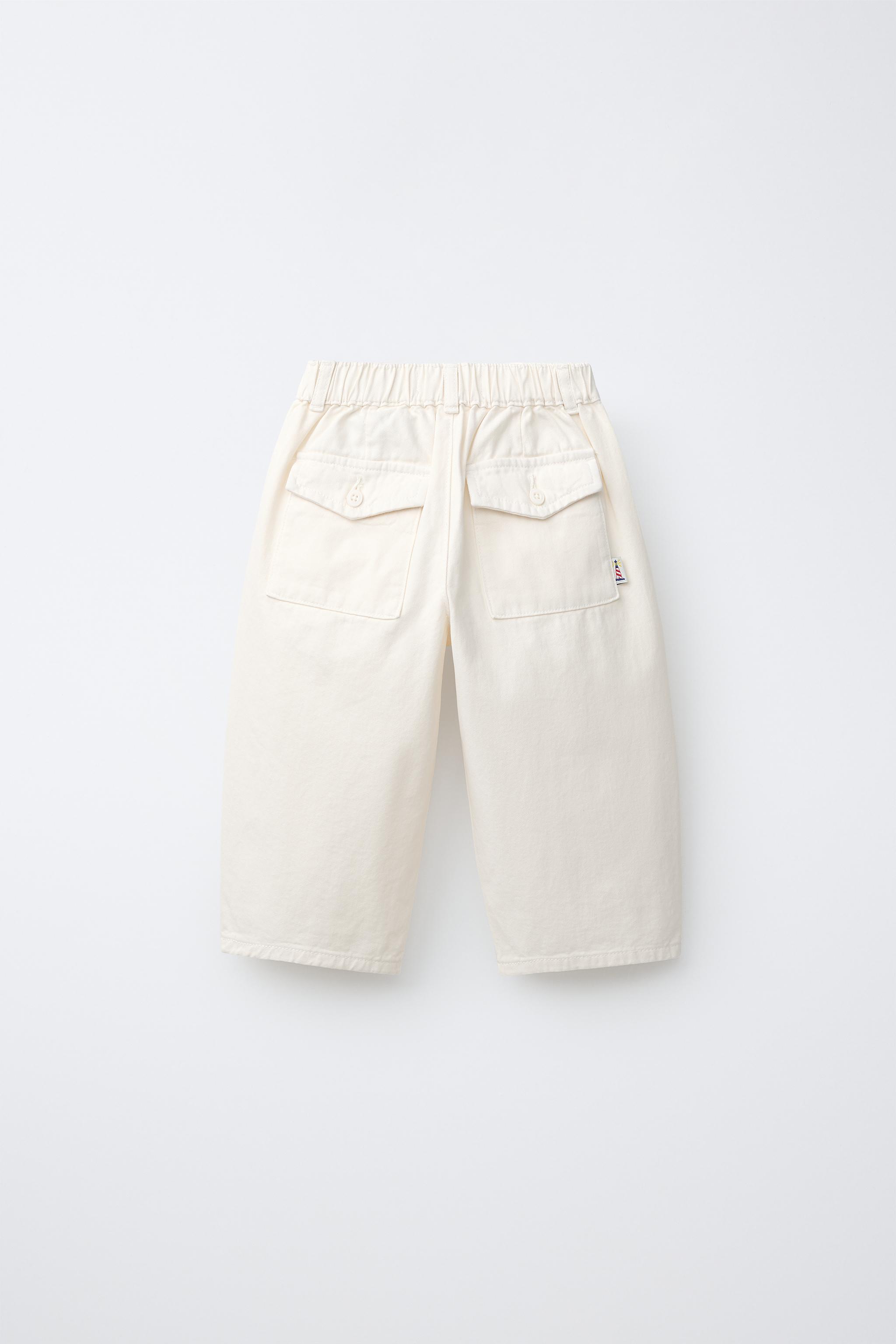 BALLOON TWILL PANTS