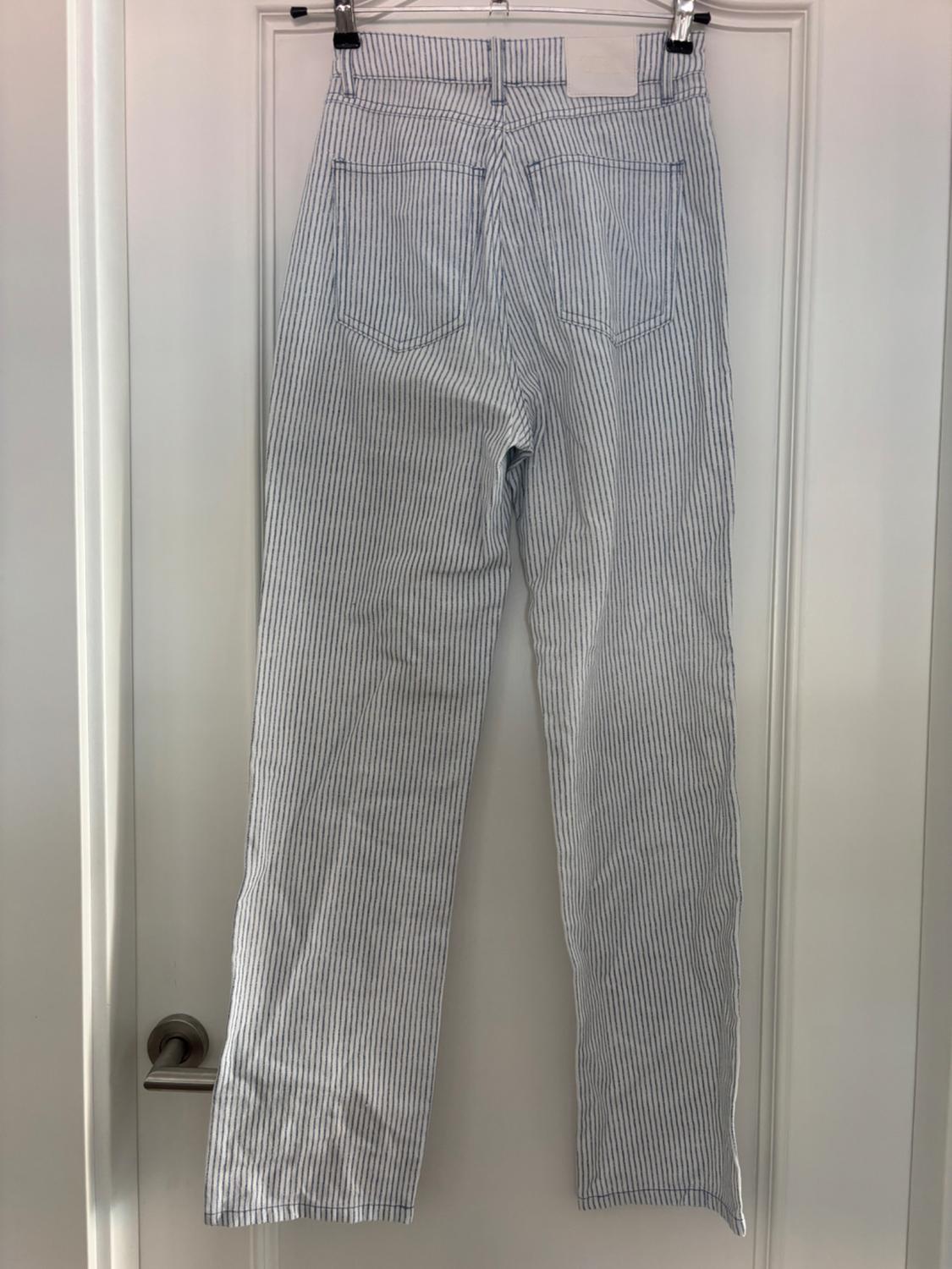 Z1975 STRAIGHT-LEG HIGH-WAIST STRIPED JEANS - Image 5