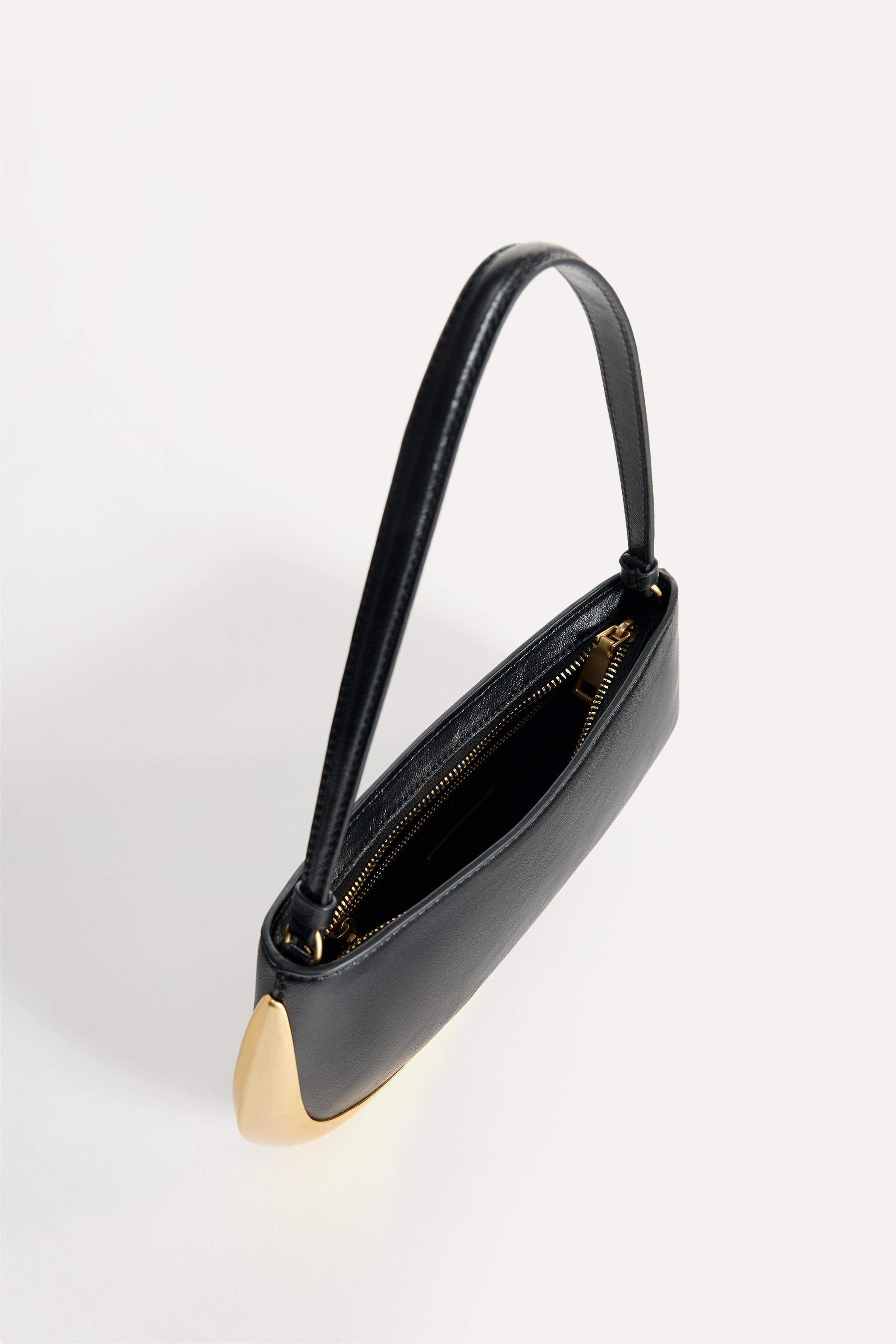 METAL DETAIL SHOULDER BAG 50TH ANNIVERSARY - white | ZARA
