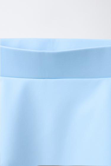 JUPE-SHORT SPORT À VOLANTS - Bleu ciel de Zara - Image 2