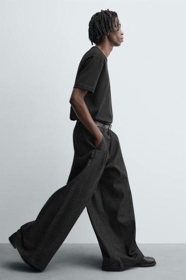 JEANS FLARE FIT - Noir de Zara - Image 7